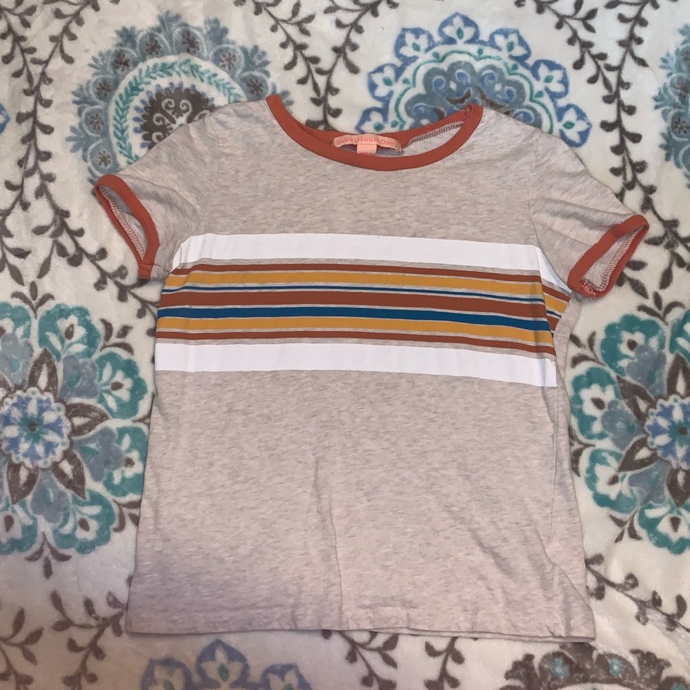 Multicolored Striped Shirt!